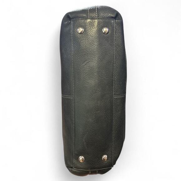 Coach black leather Penelope large shopper purse - Picture 4 of 8